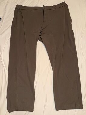 lululemon Men's Dark Brown ABC Classic Fit Pants 38x28
